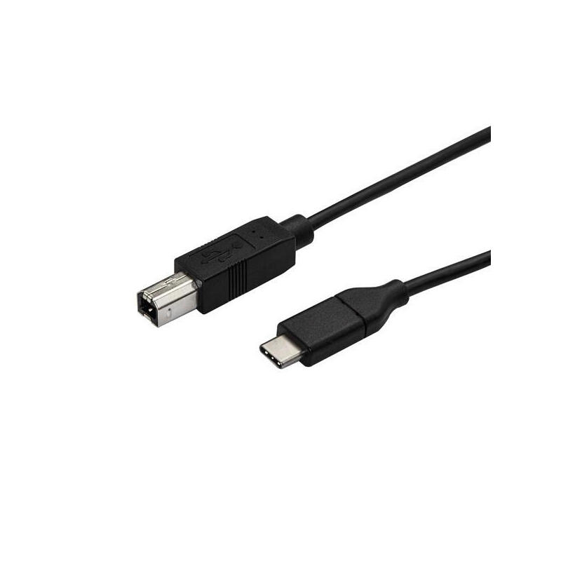 Cable de 0.5m usb 2.0 usb-c a  cabl usb-b para impresora
