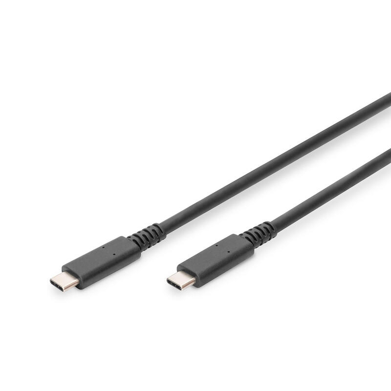 Cable de conexiÓn digitus usb 4.0 tipo-c 0,8m