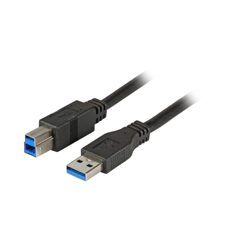 Cable efb elektronik k5247sw.3 usb 3.2 gen 1 (3.1 gen 1) 3 m usb a usb b negro