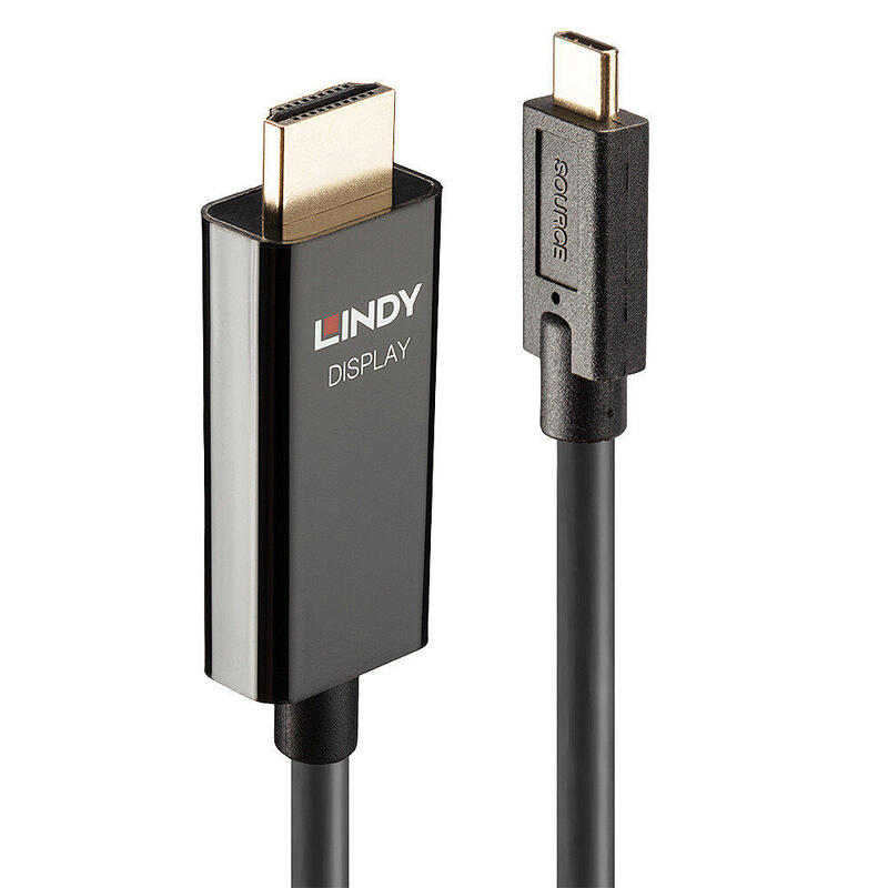 Cable lindy 10m usb tipo c a hdmi con hdr