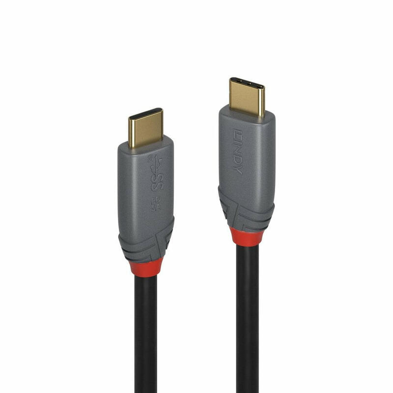 Cable lindy 36903  usb usb 3.2 gen 2 (3.1 gen 2) 2 m usb c negro