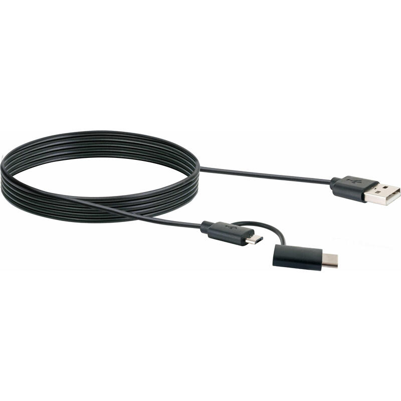 Cable multiadaptador usb 3.1 schwaiger usb 3.1 c 1m, sw