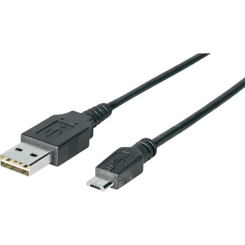Cable sharkoon usb 2.0, usb-a macho  micro-usb macho negro, 3,0 metros 4044951015504