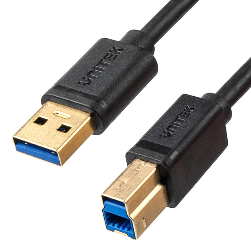 Cable unitek para impresora usb-a – usb-b 3.0, 2m