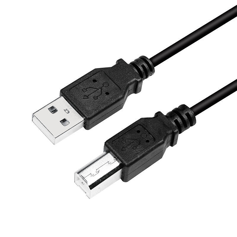 Cable usb 2.0 a-b macho a macho 3 0m negro logilink