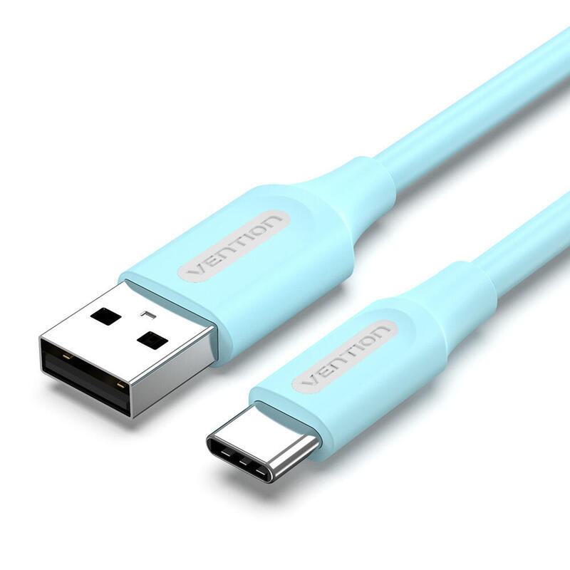 Cable usb 2.0 tipo-c vention coksg usb tipo-c macho usb macho 1.5m azul