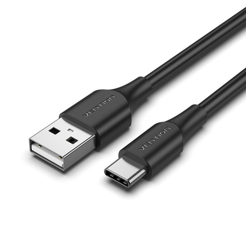 Cable usb 2.0 tipo-c vention cthbi usb tipo-c macho usb macho 3m negro