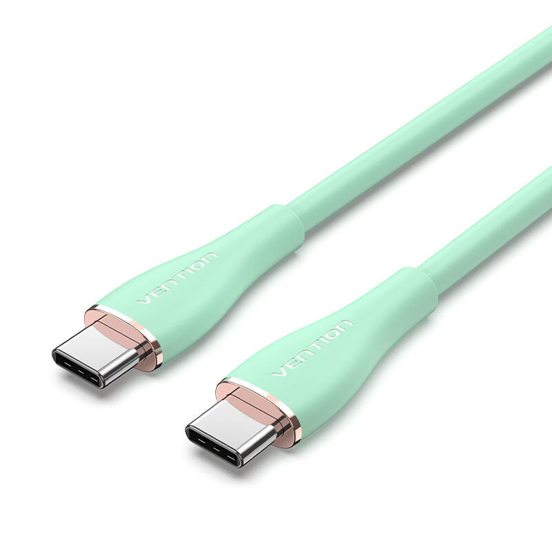Cable usb 2.0 tipo-c vention tawgf usb tipo-c macho usb tipo-c macho 1m verde