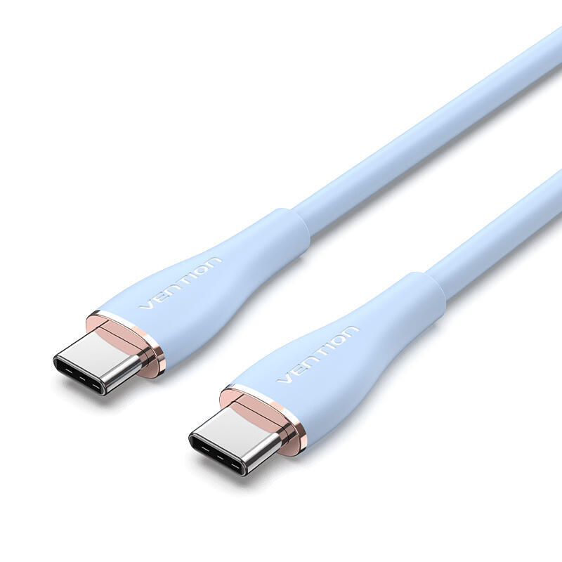 Cable usb 2.0 tipo-c vention tawsg usb tipo-c macho usb tipo-c macho 1.5m azul