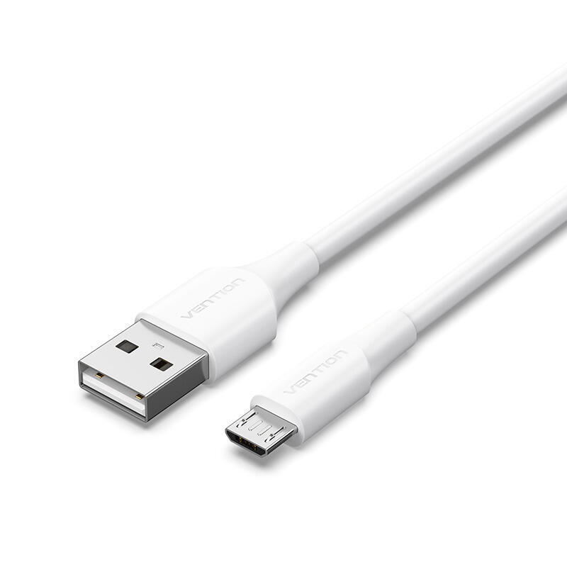 Cable usb 2.0 vention ctiwh usb macho microusb macho 2m blanco