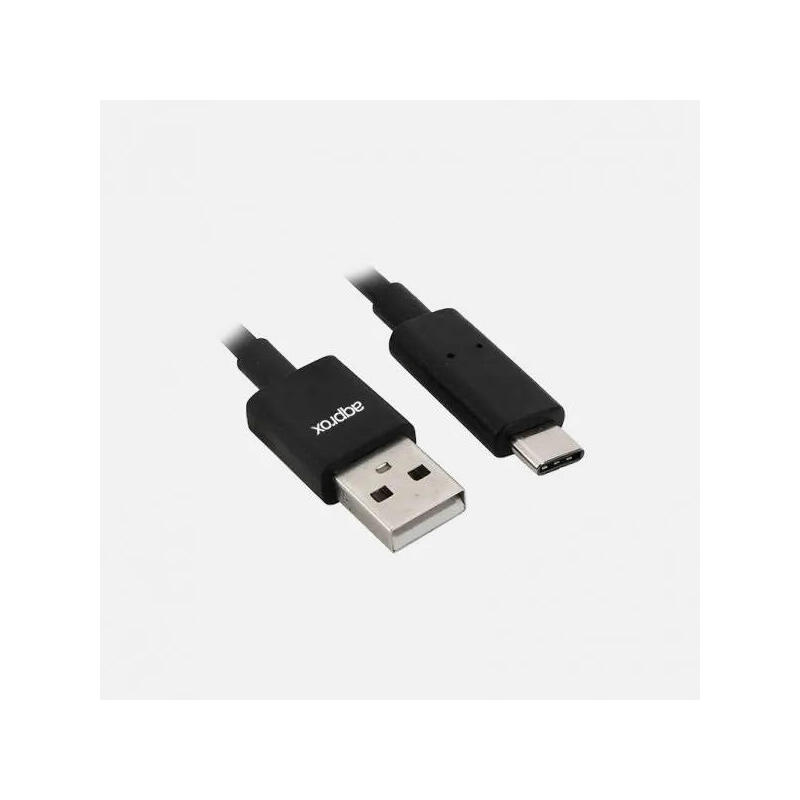 Cable usb 3.0 a type-c 1m conectores metalicos approx de usb a usb-c/ 1m