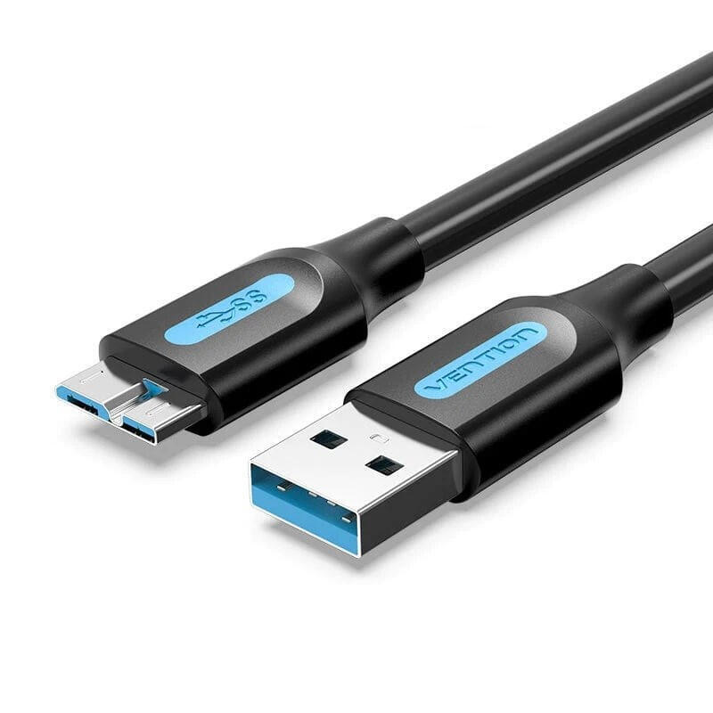 Cable usb 3.0 vention copbf usb macho microusb macho 1m negro
