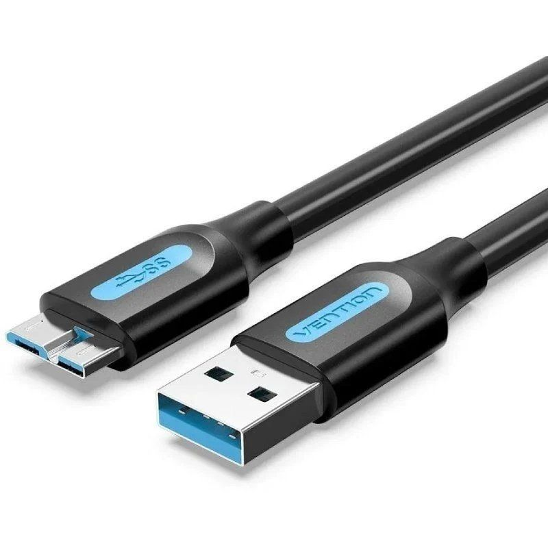 Cable usb 3.0 vention copbh usb macho microusb macho 2m negro