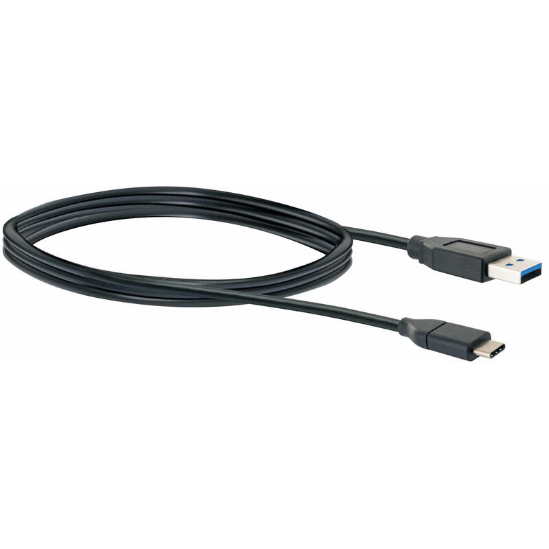 Cable usb 3.1 schwaiger, enchufe: usb 3.1 1 m, negro