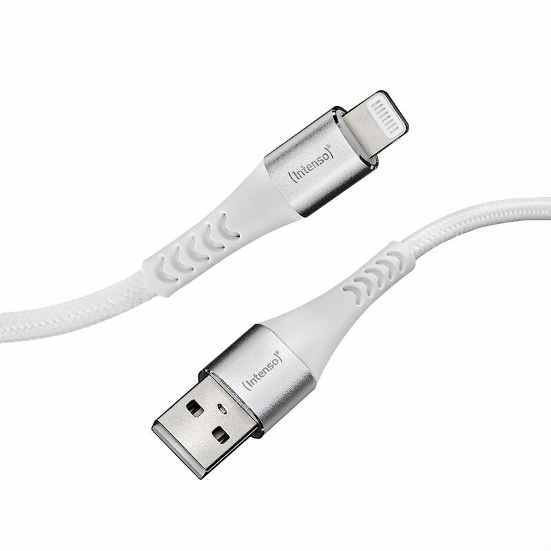 Cable usb c a lightning intenso 1.5m a315l blanco
