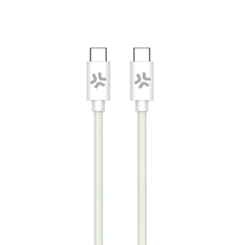 Cable usbc a usbc 1.5m gn cotton