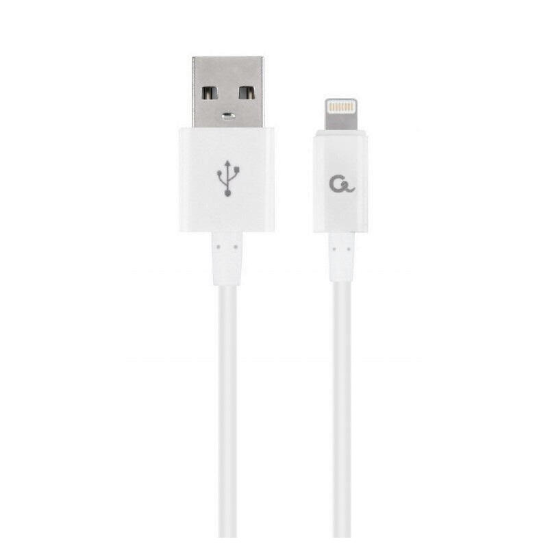 Cablexpert cc-usb2p-amlm-2m-w cable de lighting blanco