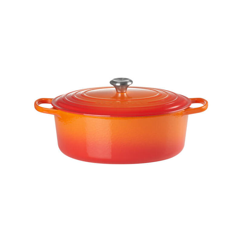 Cacerola le creuset 21178310902430 6,3 l ovalado naranja, rojo