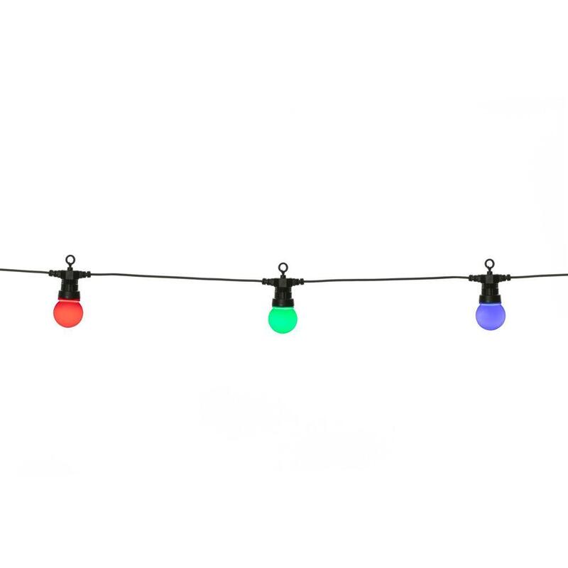 Cadena de luces exteriores inteligentes lbm 14m – 15 x globo 5cm
