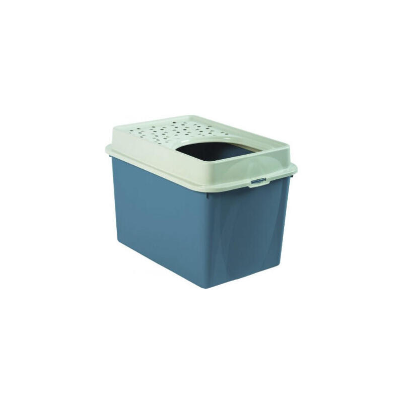 Caja de arena para gatos  rotho berty eco blue