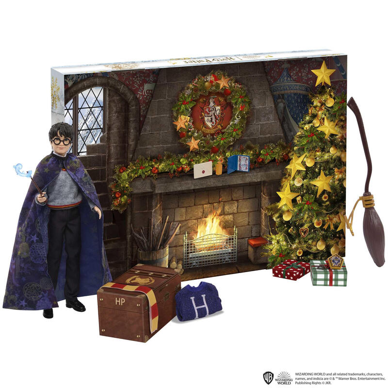 Calendario de adviento de harry potter de mattel
