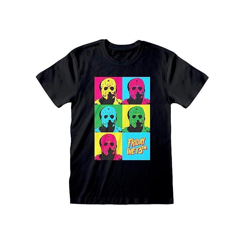 Camiseta friday the 13th – jason pop art – m