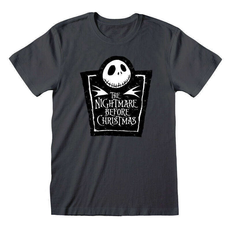 Camiseta nightmare before christmas logo square – xxl