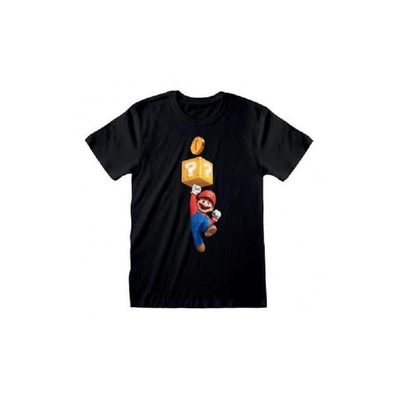 Camiseta super mario bros mario coin fashion – s