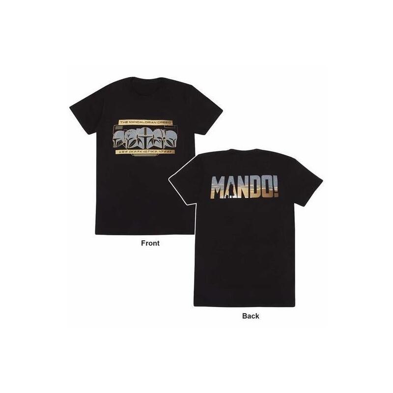 Camiseta the mandalorian – row of helmets – xxl