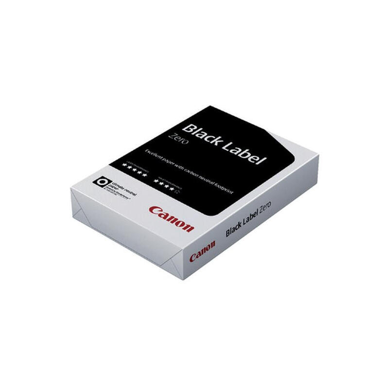Canon black label zero fsc papel para impresora de inyecciÓn de tinta a4 (210×297 mm) 500 hojas blanco
