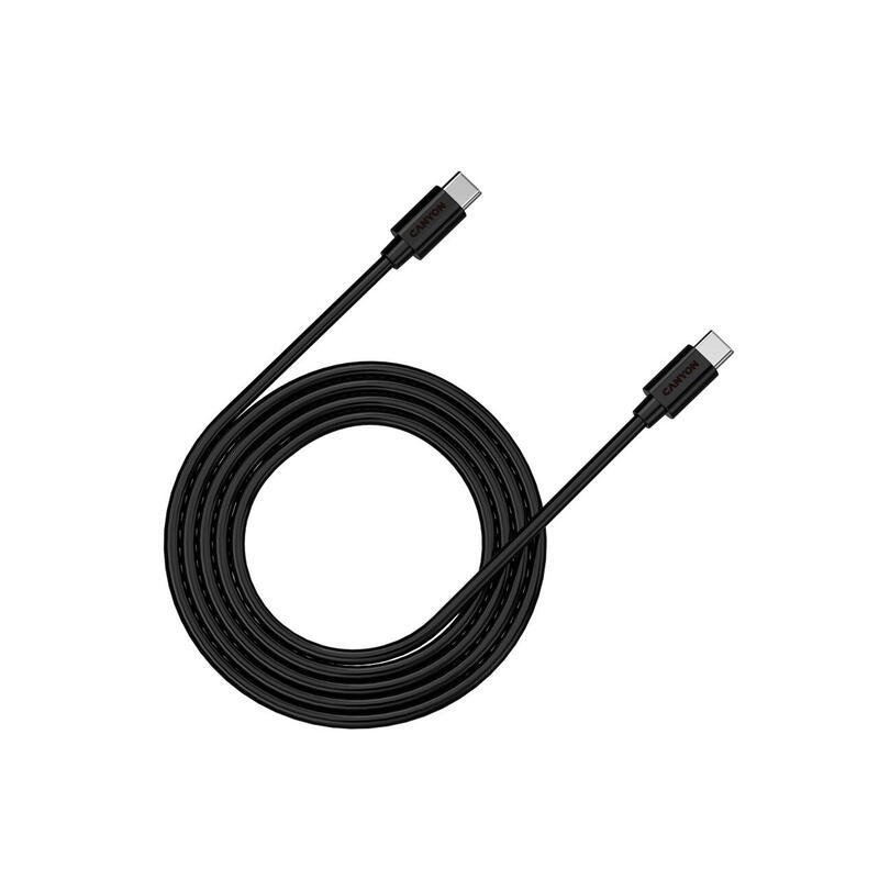 Canyon c-12 cable usb 2 m usb c negro