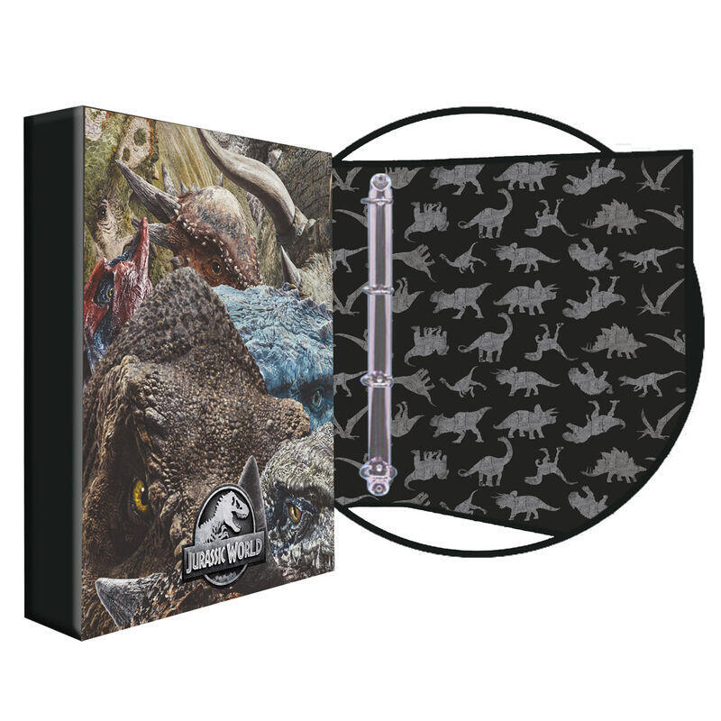 Carpeta a4 anillas jurassic world