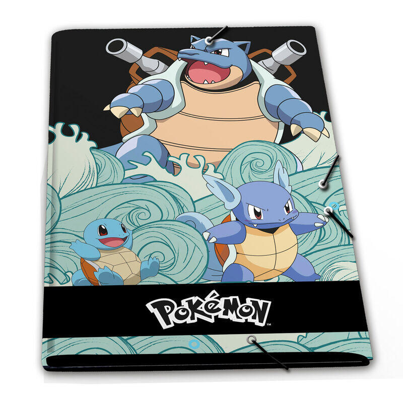 Carpeta a4 squirtle evolution pokemon