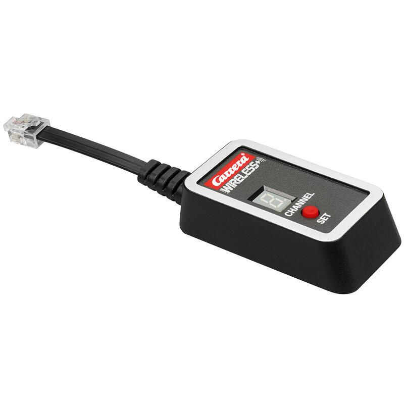 Carrera receptor inalÁmbrico digital 132/124, controlador negro/rojo 20010112