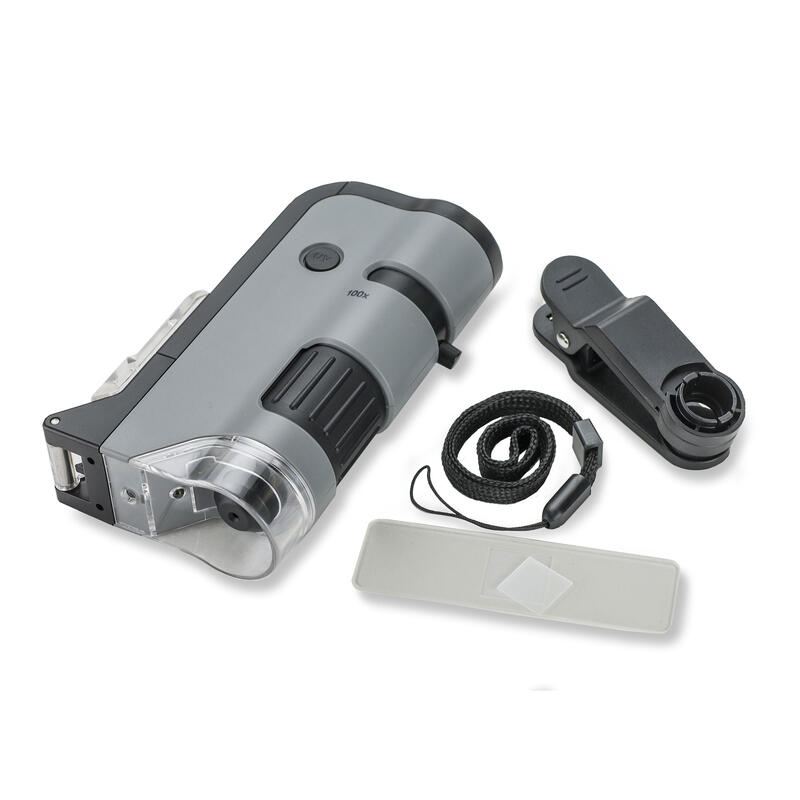 Carson microflip 100x – 250x led pocket microscope