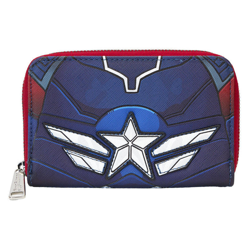 Cartera brave new world capitan america marvel loungefly