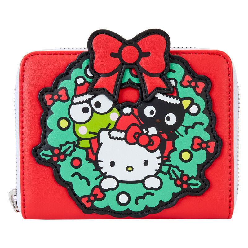Cartera christmas hello kitty sanrio loungefly