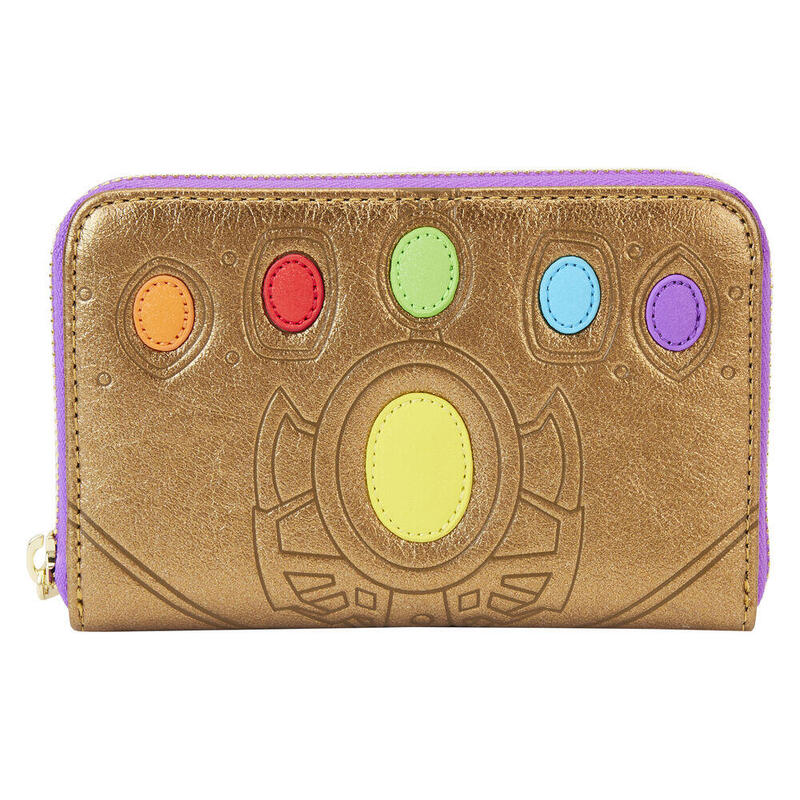 Cartera guantelete thanos marvel loungefly