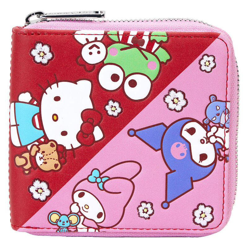 Cartera hello kitty and friends loungefly