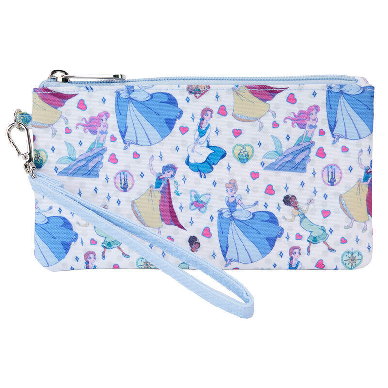 Cartera nylon manga style princesas disney loungefly
