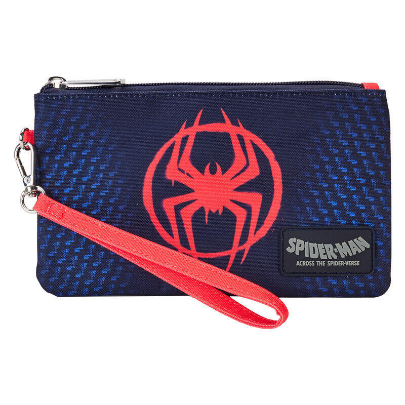 Cartera nylon traje miles morales spider-verse marvel loungefly