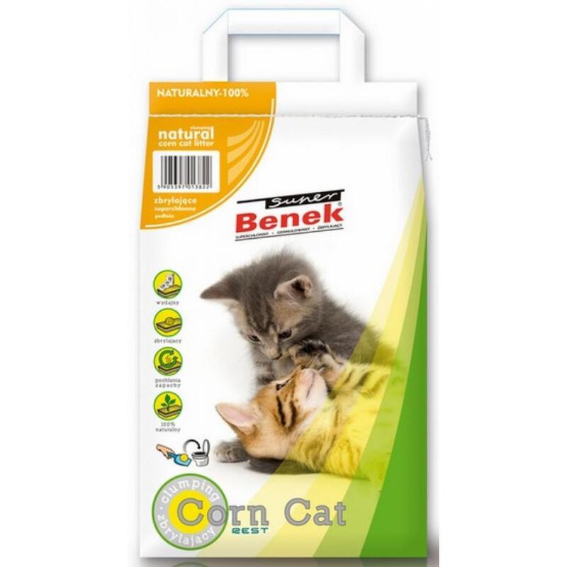 Certech super benek corn cat – arena para maÍz aglutinante 14l