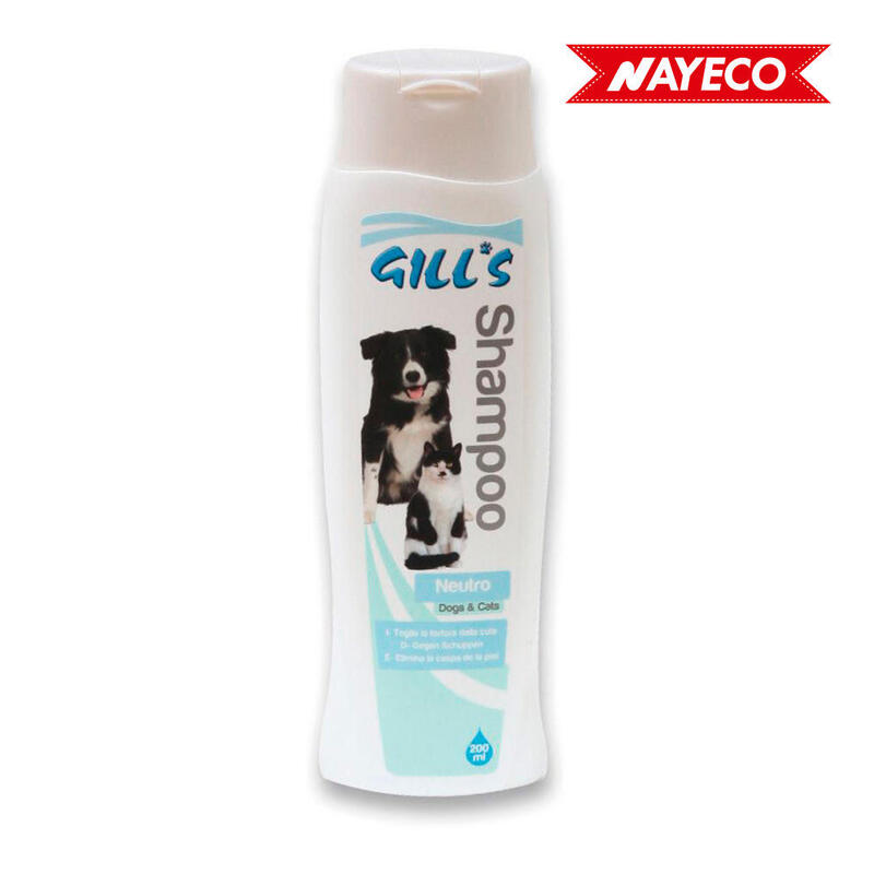 Champu para mascotas gill’s neutro 200ml