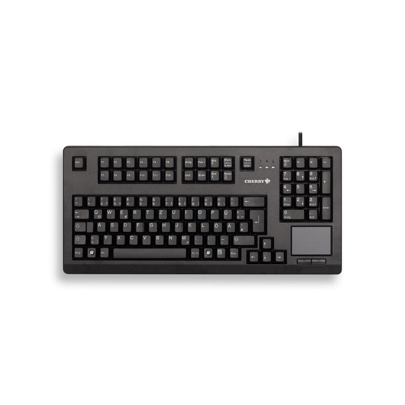 Cherry touchboard g80-11900 teclado usb qwertz alemÁn negro