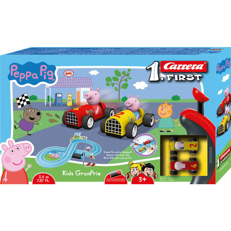 Circuito carreras peppa &38, george peppa pig