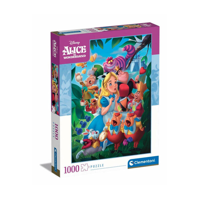 Clementoni puzzle 1000el alicja w krainie czarÓw 39673