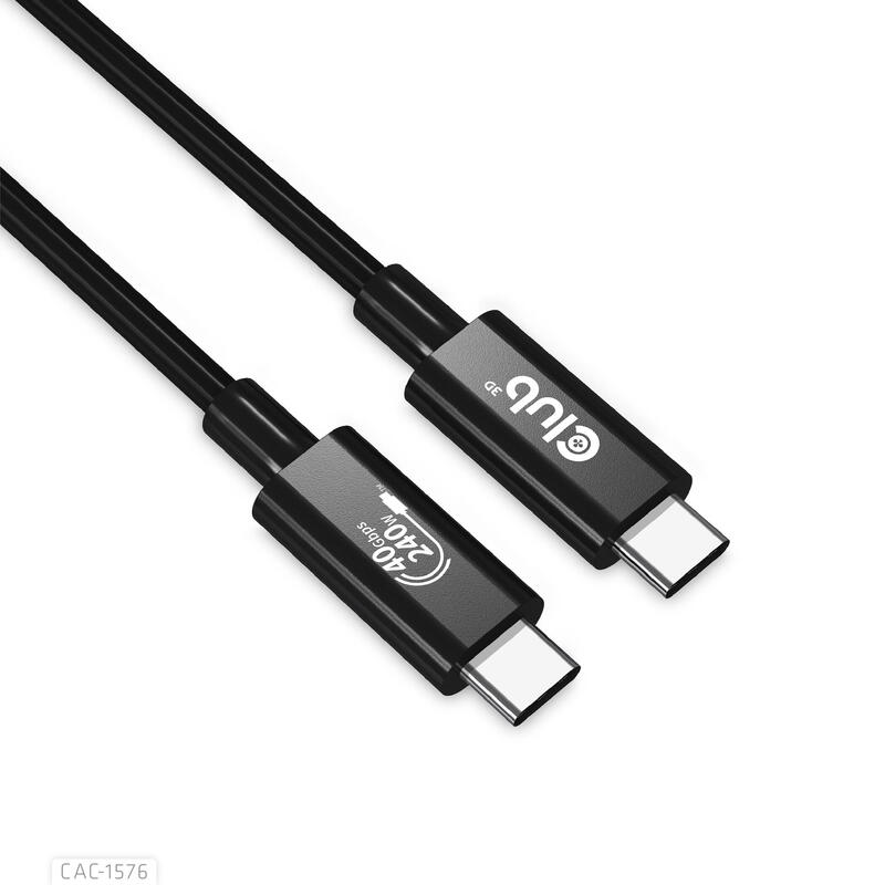 Club3d cable usb tipo c  pd 240w / 8k / 40gbps 1m m/m retail
