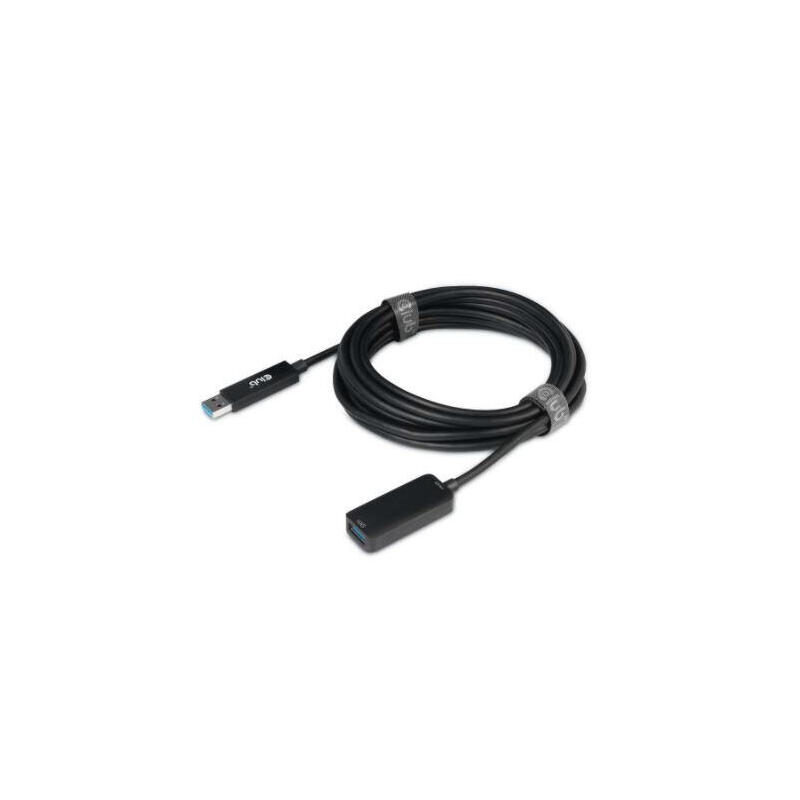 Club3d cac-1411 cable usb 5m (alargo) 3.2 gen 2 (3.1 gen 2) usb a negro
