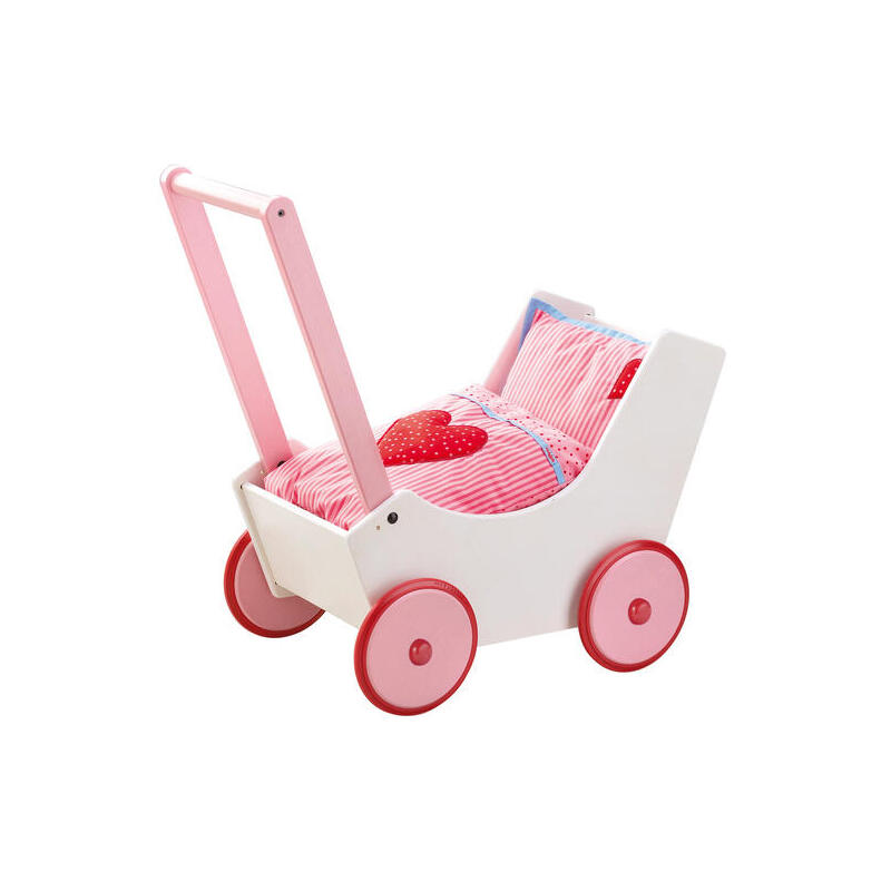 Cochecito de muñecas haba corazones 950