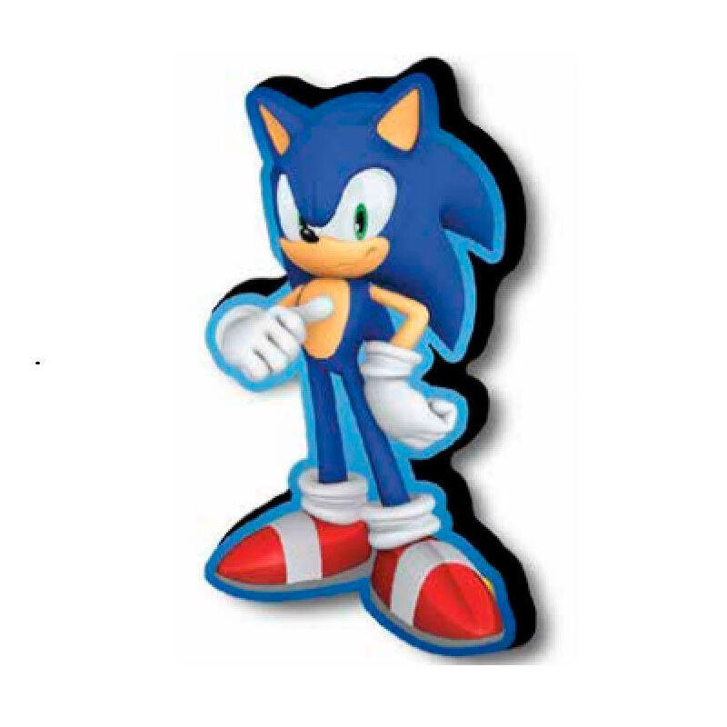 Cojin 3d sonic the hedgehog